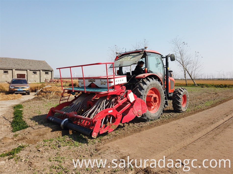 High Capacity Wheat Planter